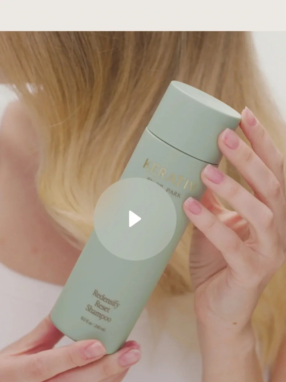 New kerativ Redensify Reset Shampoo for hair growth $44